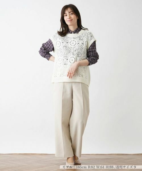 Leilian / レリアン テーラードジャケット | ニットベスト | 詳細19