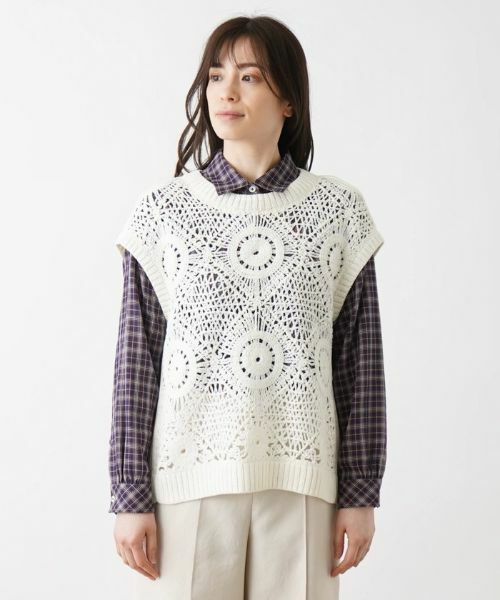 Leilian / レリアン テーラードジャケット | ニットベスト | 詳細22