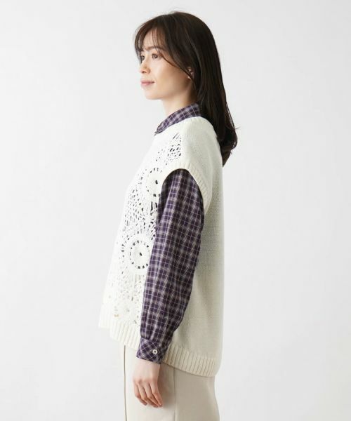 Leilian / レリアン テーラードジャケット | ニットベスト | 詳細23