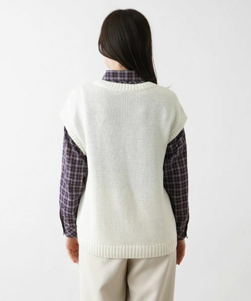 Leilian / レリアン テーラードジャケット | ニットベスト | 詳細24