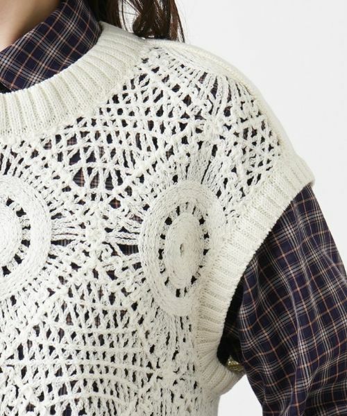 Leilian / レリアン テーラードジャケット | ニットベスト | 詳細27