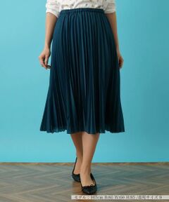Leilian / レリアン ロング・マキシ丈スカート | 洗えるプリーツスカート