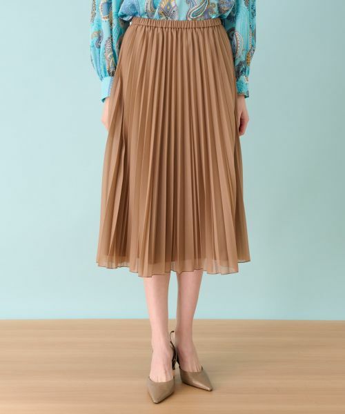 Leilian / レリアン ロング・マキシ丈スカート | 洗えるプリーツスカート | 詳細11