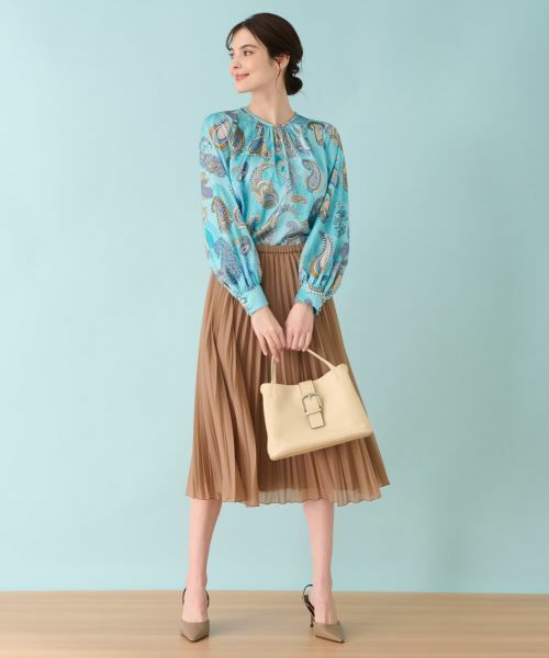 Leilian / レリアン ロング・マキシ丈スカート | 洗えるプリーツスカート | 詳細12