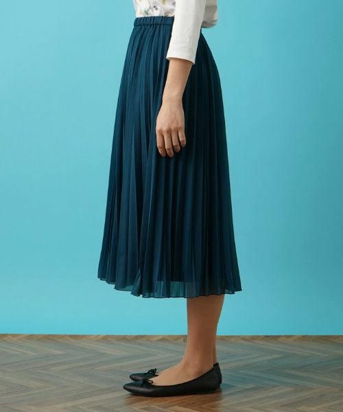 Leilian / レリアン ロング・マキシ丈スカート | 洗えるプリーツスカート | 詳細19