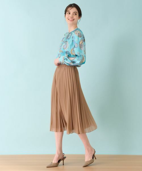 Leilian / レリアン ロング・マキシ丈スカート | 洗えるプリーツスカート | 詳細2