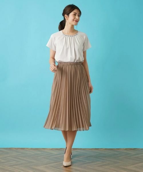 Leilian / レリアン ロング・マキシ丈スカート | 洗えるプリーツスカート | 詳細27