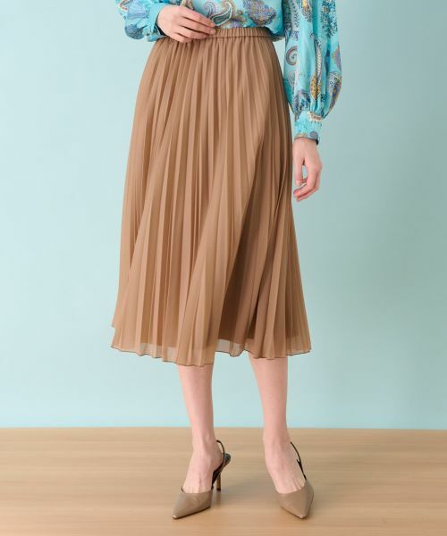 Leilian / レリアン ロング・マキシ丈スカート | 洗えるプリーツスカート | 詳細3