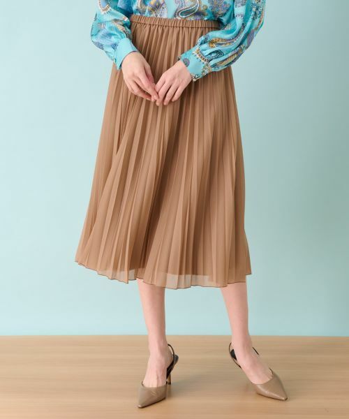Leilian / レリアン ロング・マキシ丈スカート | 洗えるプリーツスカート | 詳細4