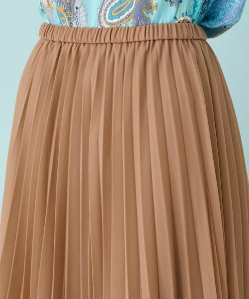 Leilian / レリアン ロング・マキシ丈スカート | 洗えるプリーツスカート | 詳細8