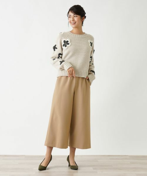 Leilian / レリアン その他パンツ | ガウチョパンツ | 詳細1