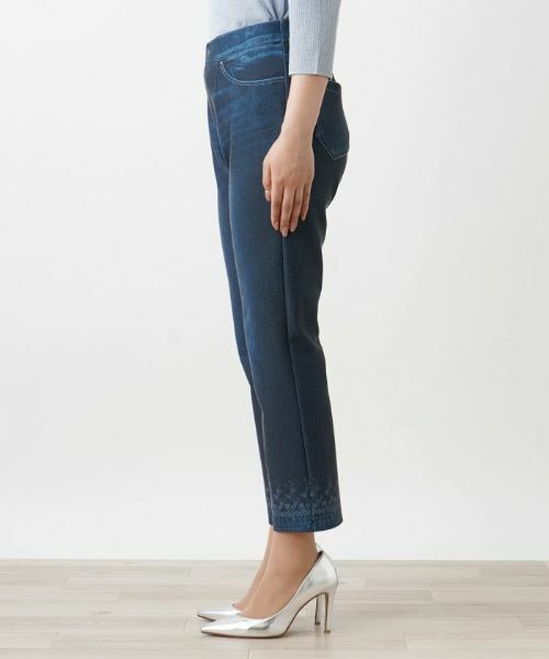 Leilian / レリアン その他パンツ | デニムクロップドパンツ | 詳細8
