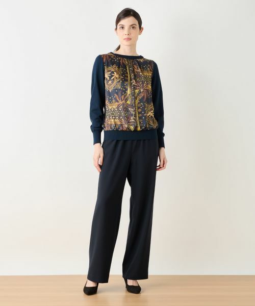 Leilian / レリアン その他パンツ | 洗えるセミワイドパンツ | 詳細1