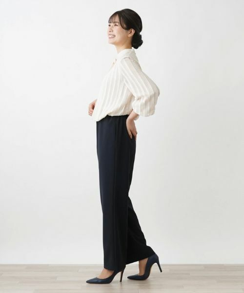 Leilian / レリアン その他パンツ | 洗えるセミワイドパンツ | 詳細19
