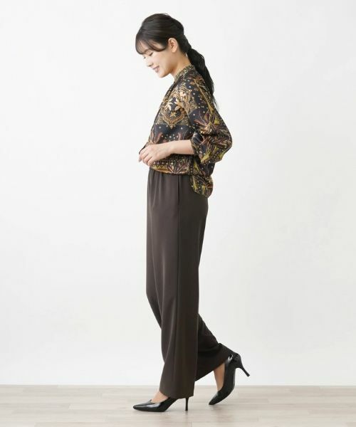 Leilian / レリアン その他パンツ | 洗えるセミワイドパンツ | 詳細22