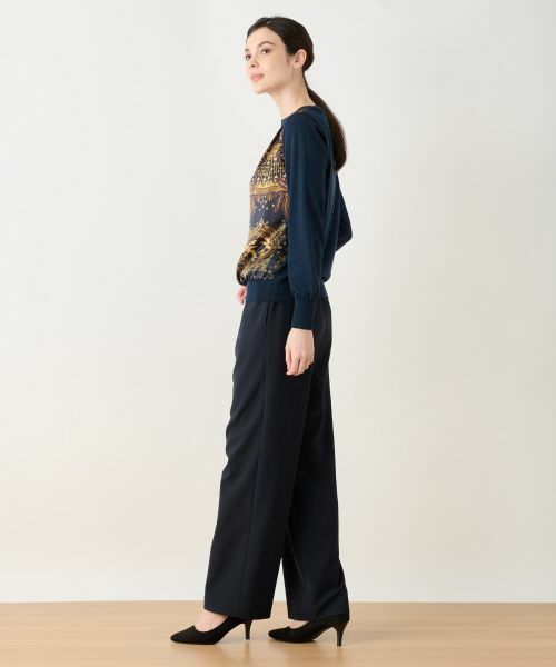 Leilian / レリアン その他パンツ | 洗えるセミワイドパンツ | 詳細4