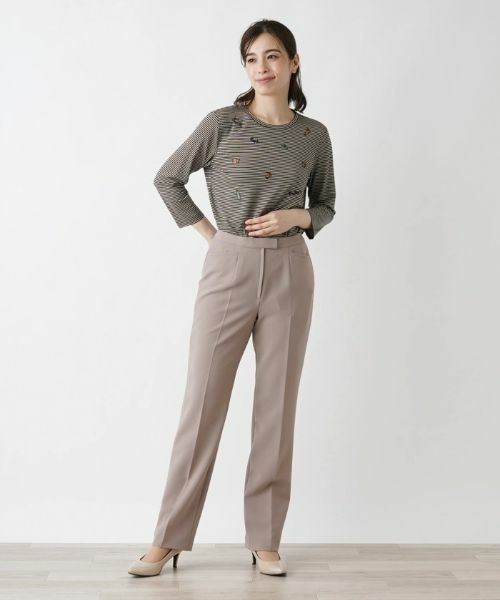 Leilian / レリアン その他パンツ | 洗えるロングパンツ | 詳細1