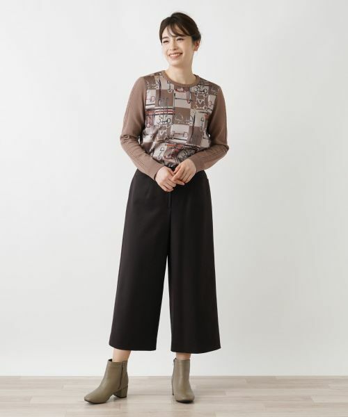 Leilian / レリアン その他パンツ | ガウチョパンツ | 詳細1