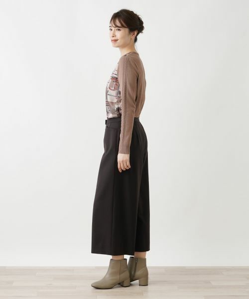 Leilian / レリアン その他パンツ | ガウチョパンツ | 詳細2