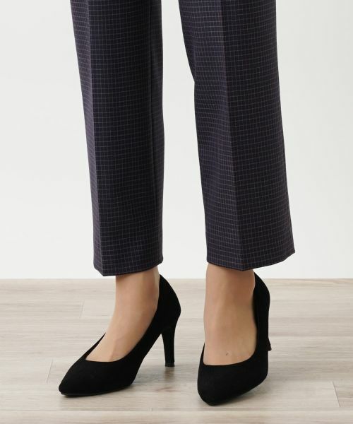 Leilian / レリアン その他パンツ | チェック柄センタープレスパンツ | 詳細11