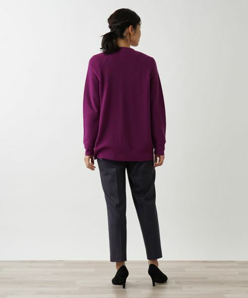 Leilian / レリアン その他パンツ | チェック柄センタープレスパンツ | 詳細6