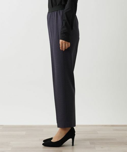 Leilian / レリアン その他パンツ | チェック柄センタープレスパンツ | 詳細8