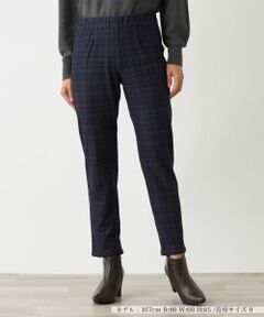 Leilian / レリアン その他パンツ | チェック柄イージーパンツ