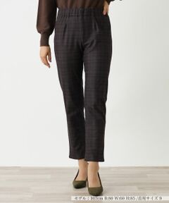 Leilian / レリアン その他パンツ | チェック柄イージーパンツ