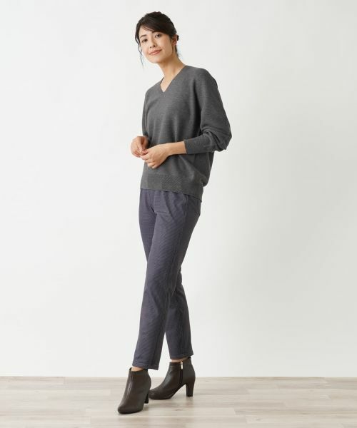 Leilian / レリアン その他パンツ | チェック柄イージーパンツ | 詳細11