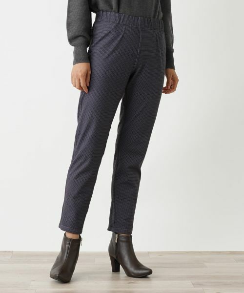 Leilian / レリアン その他パンツ | チェック柄イージーパンツ | 詳細12