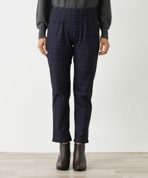 Leilian / レリアン その他パンツ | チェック柄イージーパンツ | 詳細13
