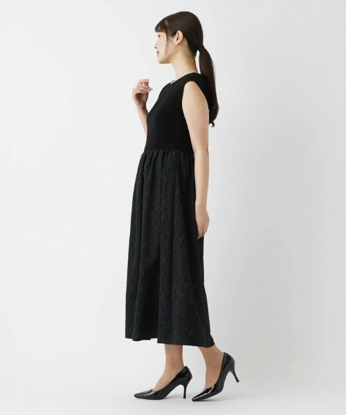 Leilian / レリアン ドレス | 【セレモニー】ストレッチフレンチスリーブワンピース | 詳細11