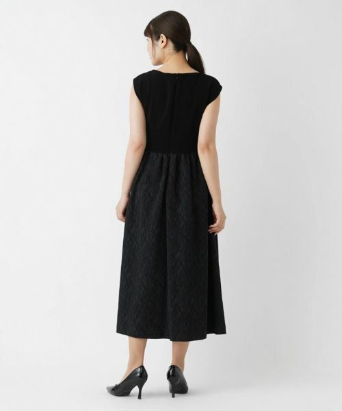 Leilian / レリアン ドレス | 【セレモニー】ストレッチフレンチスリーブワンピース | 詳細12