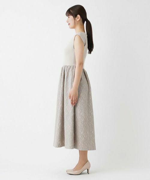 Leilian / レリアン ドレス | 【セレモニー】ストレッチフレンチスリーブワンピース | 詳細18