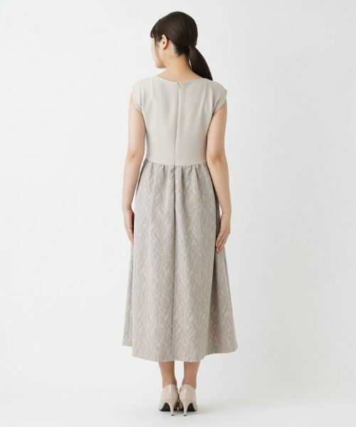 Leilian / レリアン ドレス | 【セレモニー】ストレッチフレンチスリーブワンピース | 詳細19