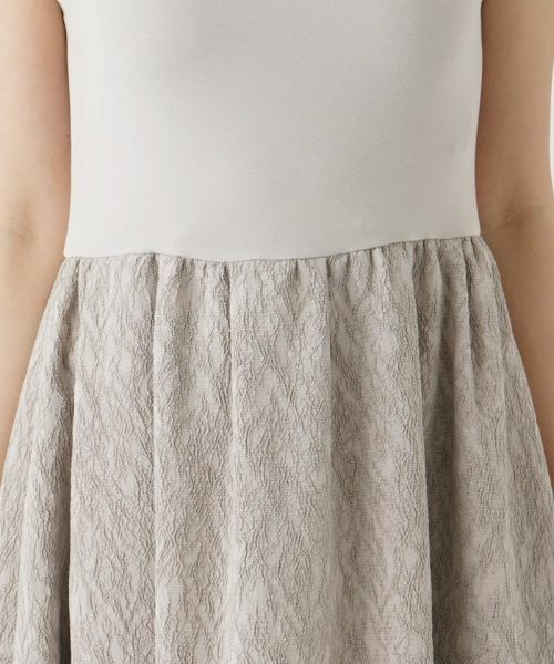 Leilian / レリアン ドレス | 【セレモニー】ストレッチフレンチスリーブワンピース | 詳細24