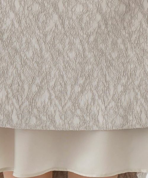 Leilian / レリアン ドレス | 【セレモニー】ストレッチフレンチスリーブワンピース | 詳細26