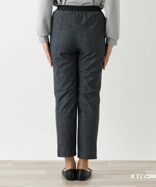 Leilian / レリアン その他パンツ | あったかデニム調プリントスリムパンツ | 詳細20