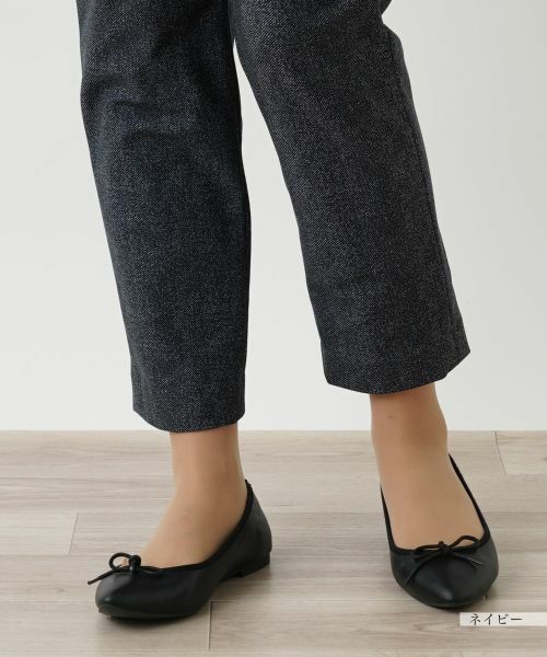 Leilian / レリアン その他パンツ | あったかデニム調プリントスリムパンツ | 詳細22