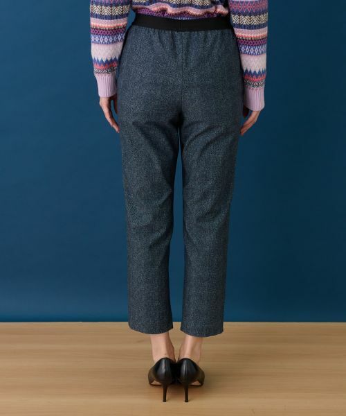 Leilian / レリアン その他パンツ | あったかデニム調プリントスリムパンツ | 詳細7