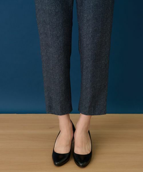 Leilian / レリアン その他パンツ | あったかデニム調プリントスリムパンツ | 詳細9