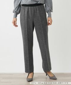 Leilian / レリアン その他パンツ | センタープレステーパードパンツ