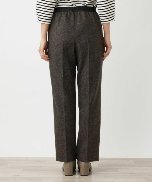 Leilian / レリアン その他パンツ | センタープレステーパードパンツ | 詳細10