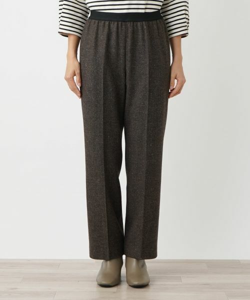 Leilian / レリアン その他パンツ | センタープレステーパードパンツ | 詳細8