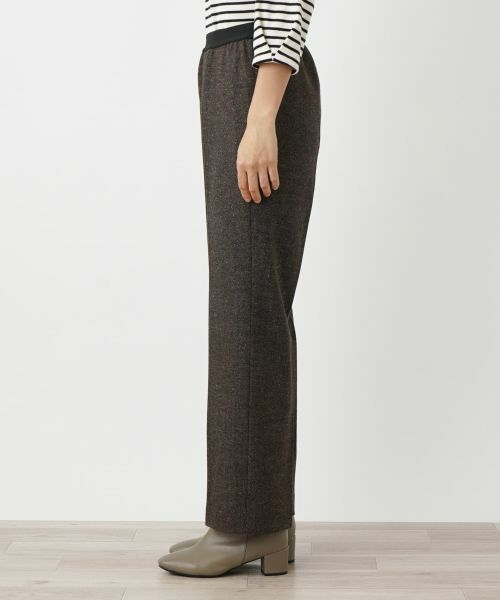 Leilian / レリアン その他パンツ | センタープレステーパードパンツ | 詳細9