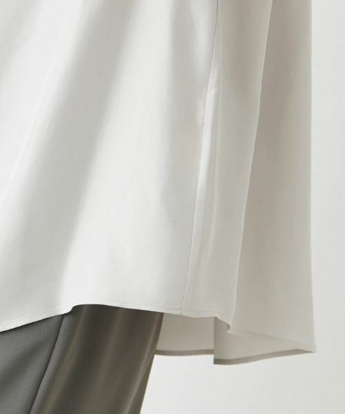 Leilian / レリアン シャツ・ブラウス | リボンタイ付きシルクブラウス | 詳細11