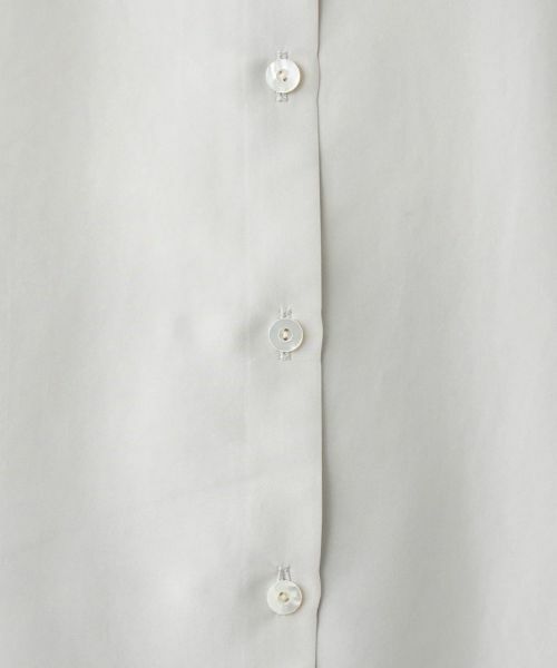 Leilian / レリアン シャツ・ブラウス | リボンタイ付きシルクブラウス | 詳細12