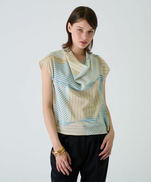 Leilian / レリアン シャツ・ブラウス | ドレープデザインブラウス | 詳細1