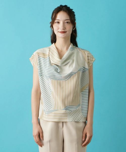 Leilian / レリアン シャツ・ブラウス | ドレープデザインブラウス | 詳細12