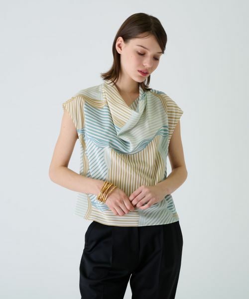 Leilian / レリアン シャツ・ブラウス | ドレープデザインブラウス | 詳細2